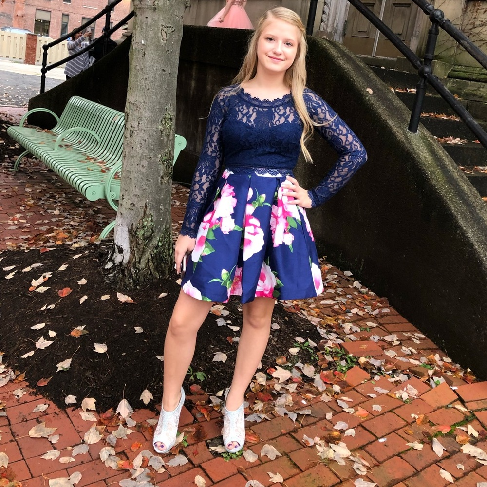 Homecoming dress size 1 two piece